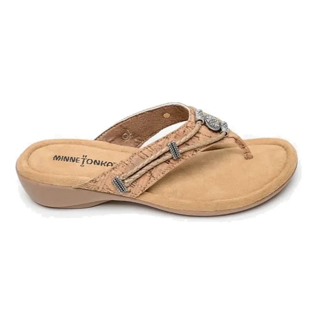 ✨Minnetonka Women's Silverthorne Cork Sz 9 Sandals✨